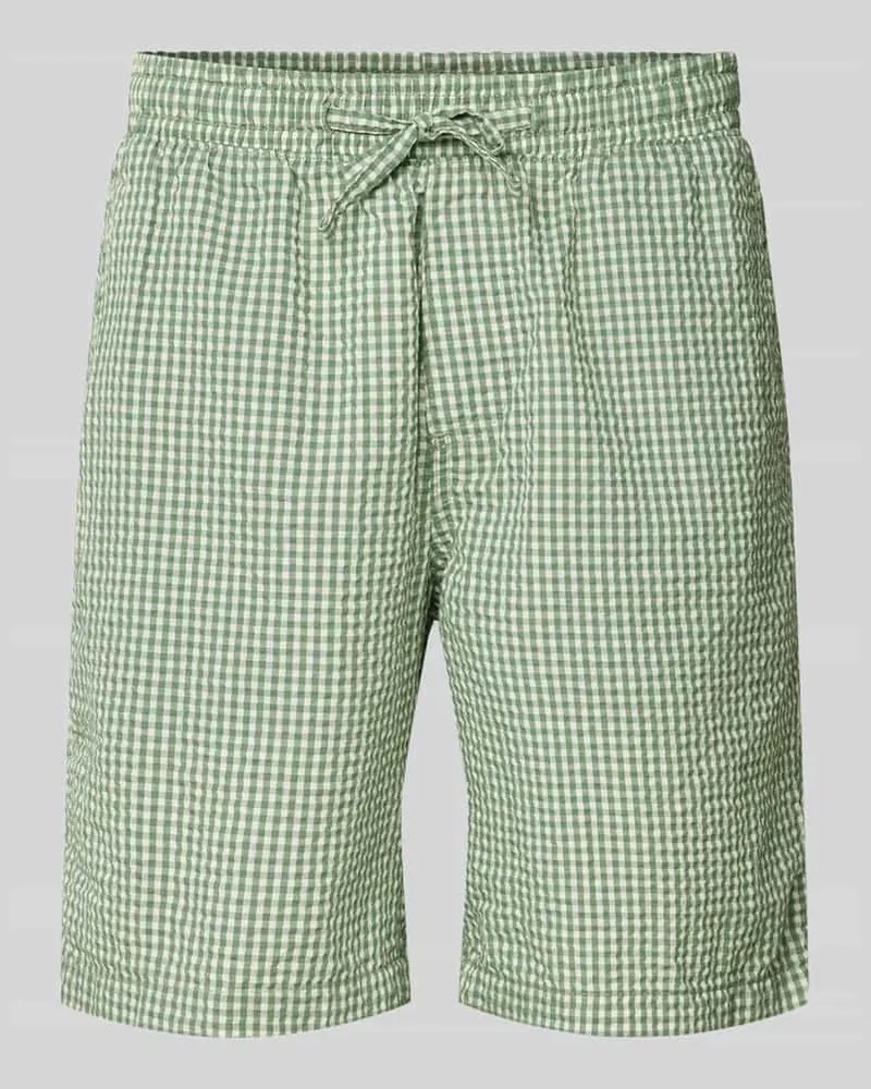 Jack & Jones Sweatshorts mit Tunnelzug Modell 'JAIDEN Oliv