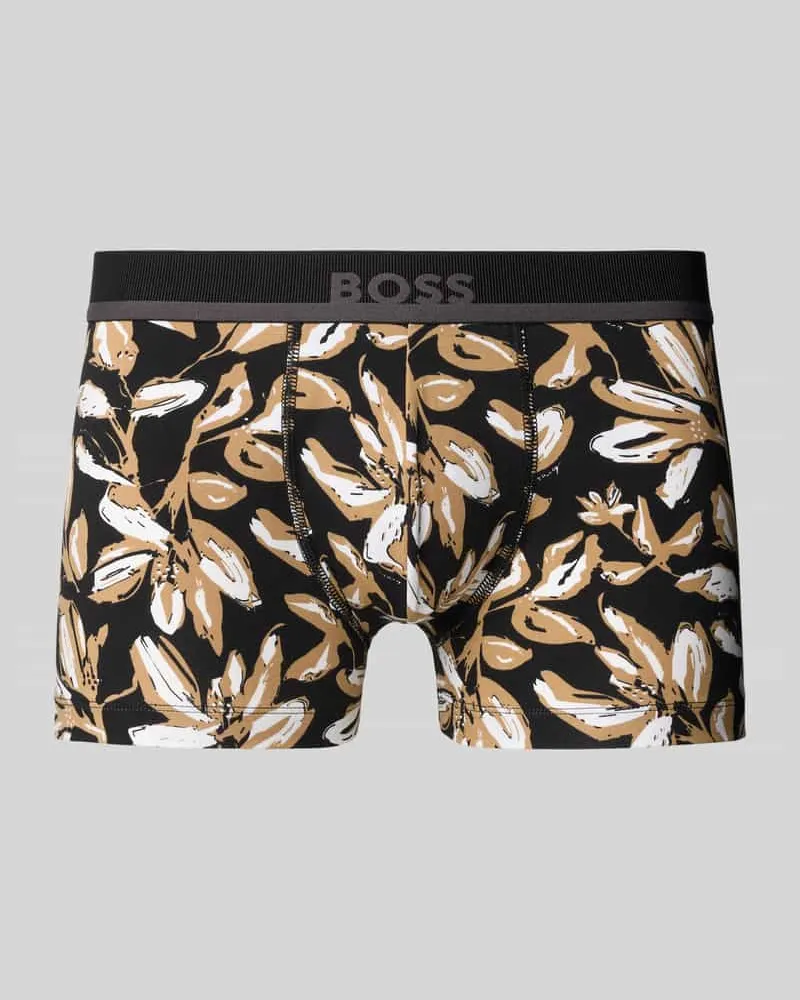 HUGO BOSS Regular Fit Trunks aus Baumwoll-Mix 