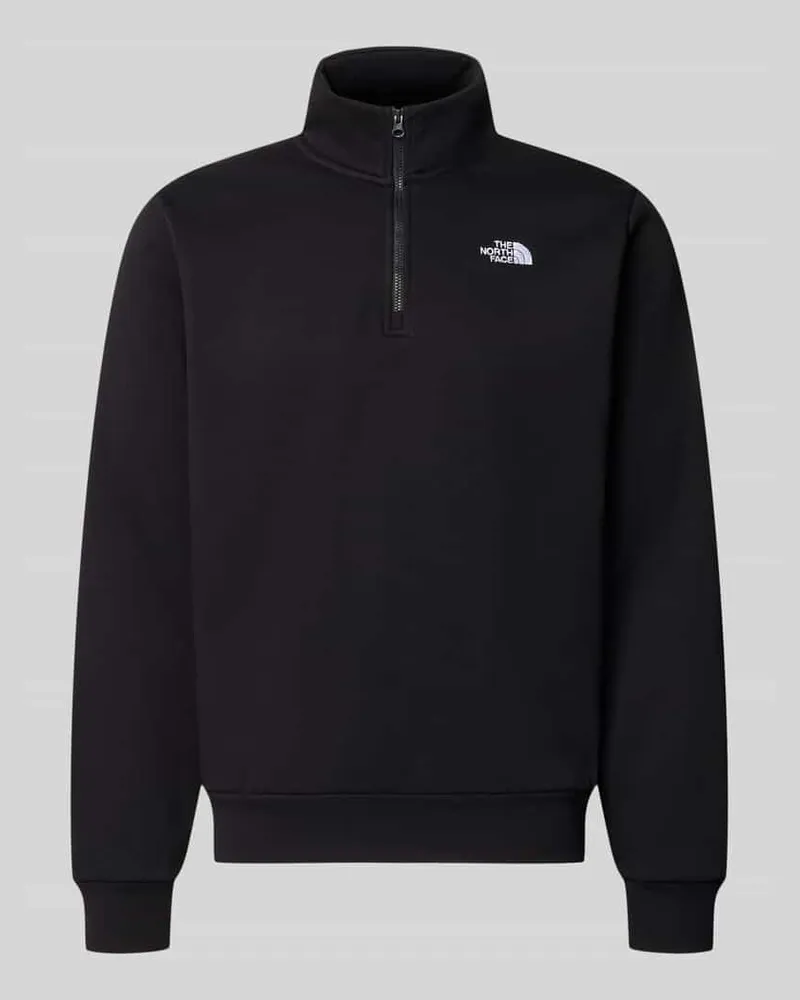 The North Face Regular Fit Sweatshirt mit Troyer Modell "EVOLUTION Black