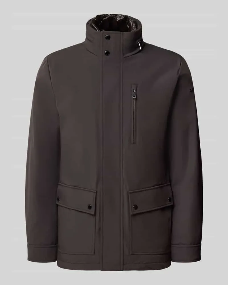 Geox Funktionsjacke mit vielen Taschen Black