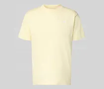 T-Shirt mit Label-Stitching Modell 'ACCIANO CLASSIC