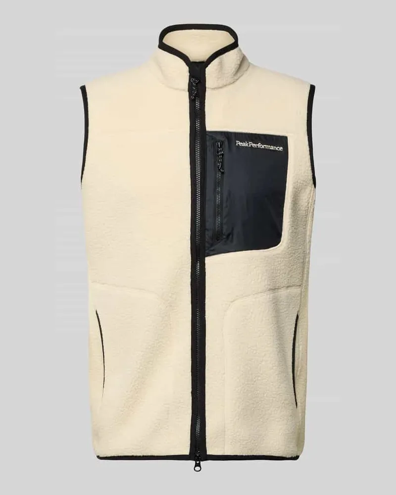 Peak Performance Weste mit Brusttasche Modell 'NatureRush Offwhite