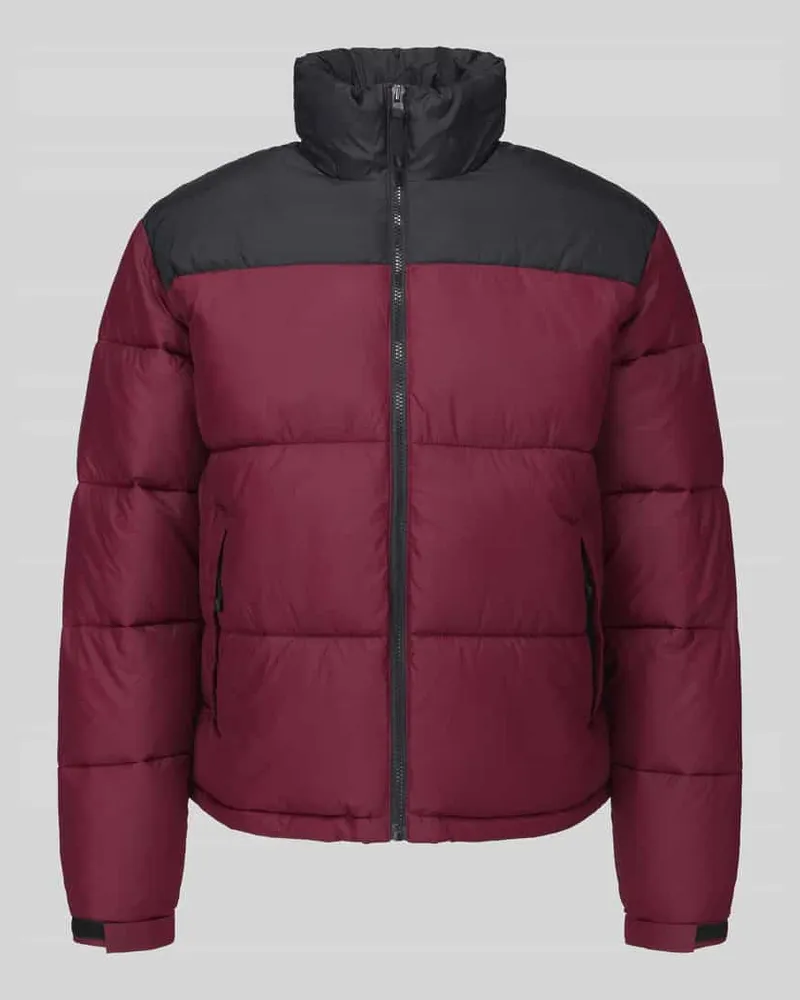 Only & Sons Regular Fit Steppjacke mit hohem Stehkragen Modell 'ONSMAVERICK Dunkelgruen