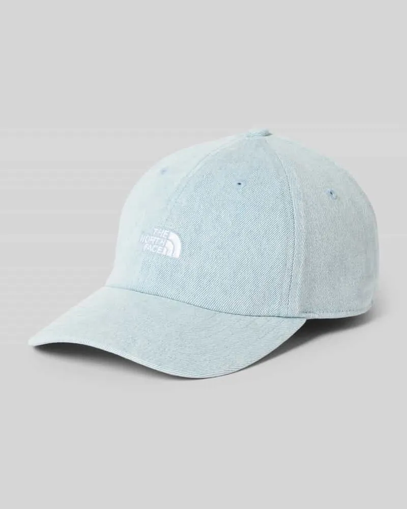 The North Face Größenverstellbare Cap mit Label-Stitching Jeansblau
