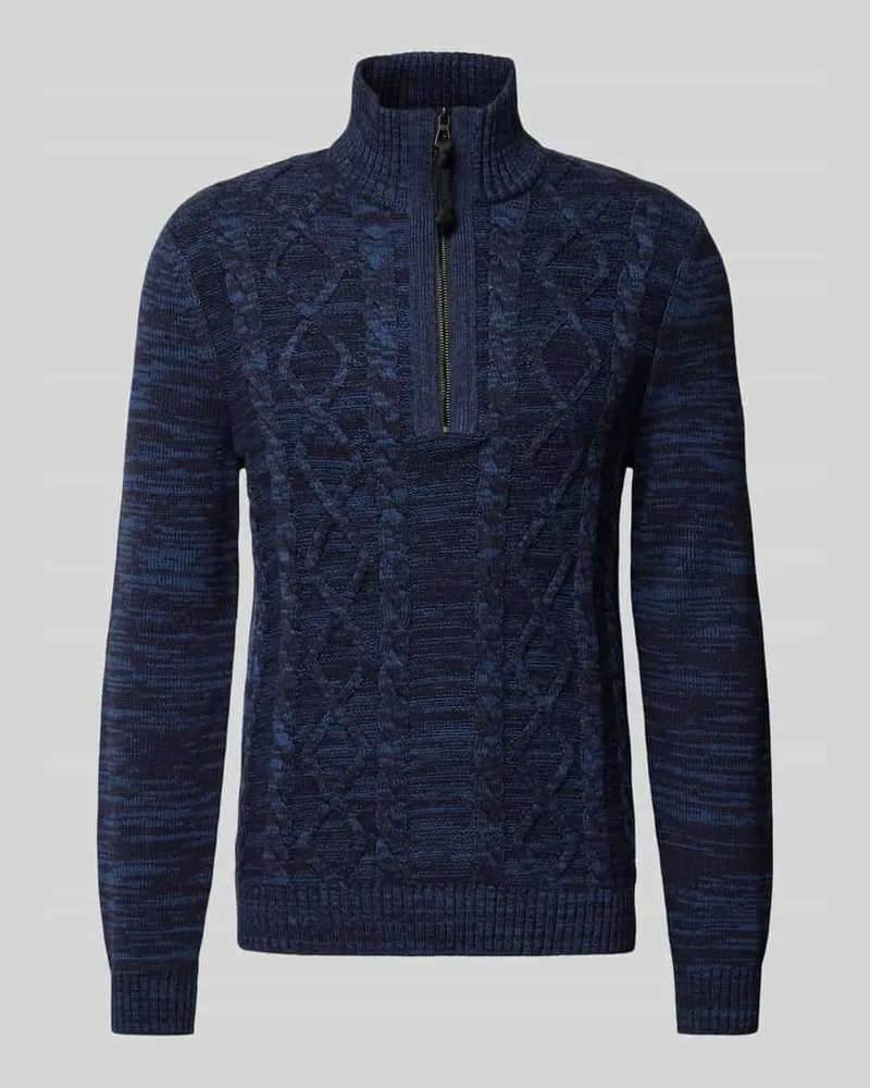 Lerros Strickpullover mit gerippten Abschlüssen 