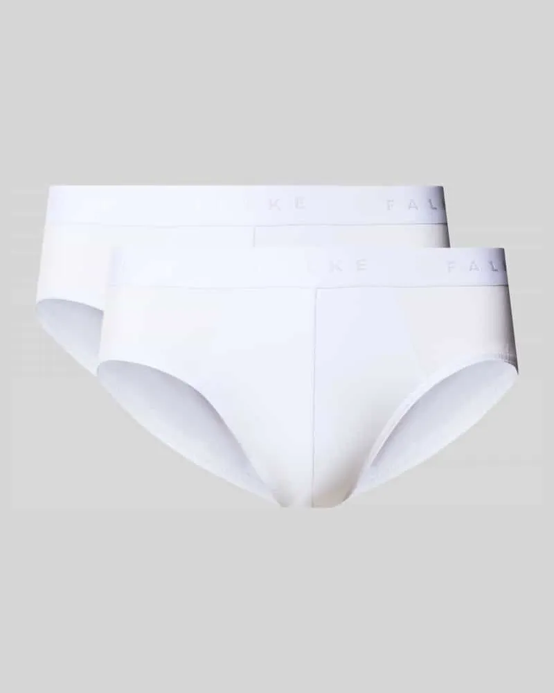 Falke Slip mit elastischem Bund Modell 'Daily Comfort Weiss