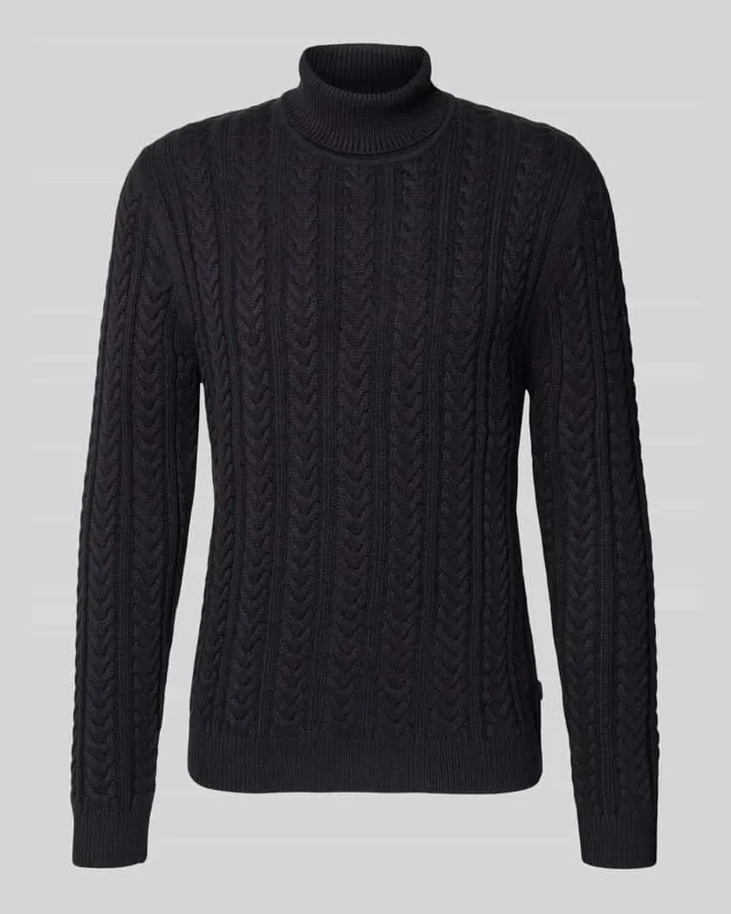 Jack & Jones Strickpullover mit Zopfmuster 