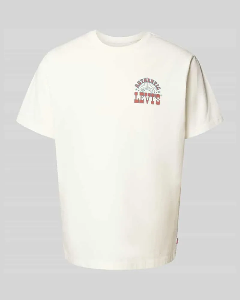 Levi's T-Shirt mit Label-Print 