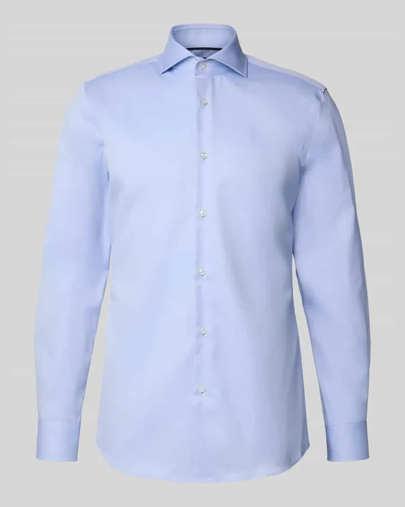 HUGO BOSS Slim Fit Businesshemd aus reiner Baumwolle 