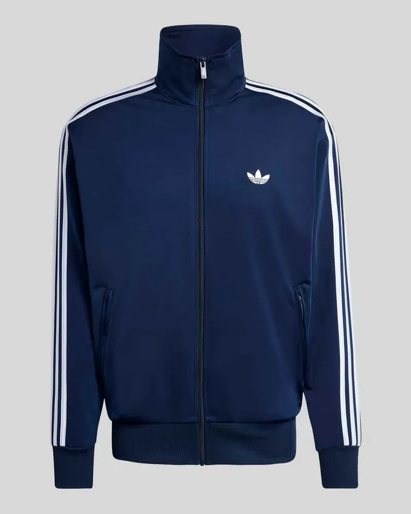 adidas Regular Fit Sweatjacke mit Reißverschluss Marine