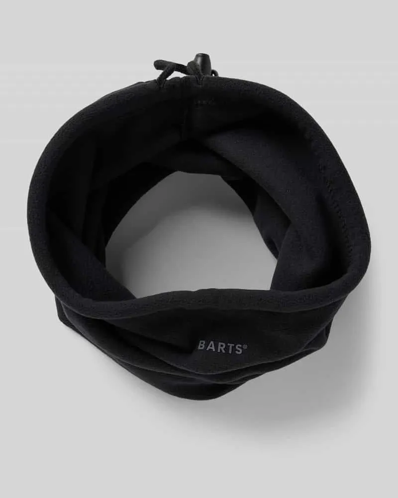 Barts Schal mit Label-Print Black