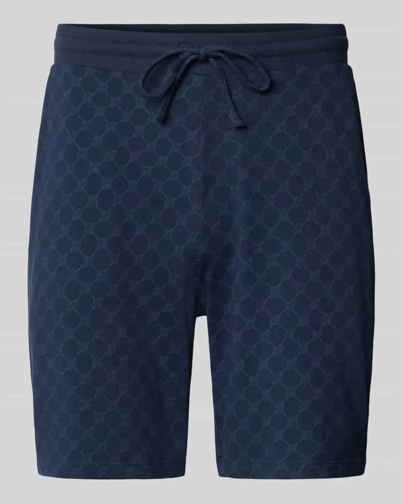 JOOP! Sweatshorts mit elastischem Bund und Kordelzug 