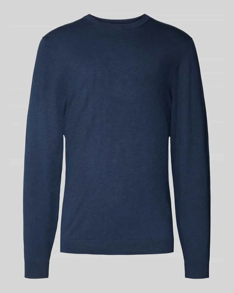 McNeal Strickpullover mit gerippten Abschlüssen 