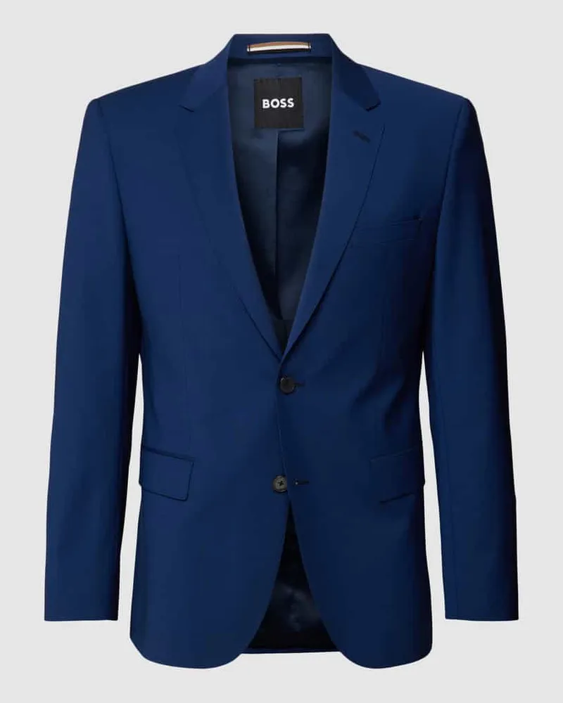 HUGO BOSS Sakko mit Reverskragen Royal