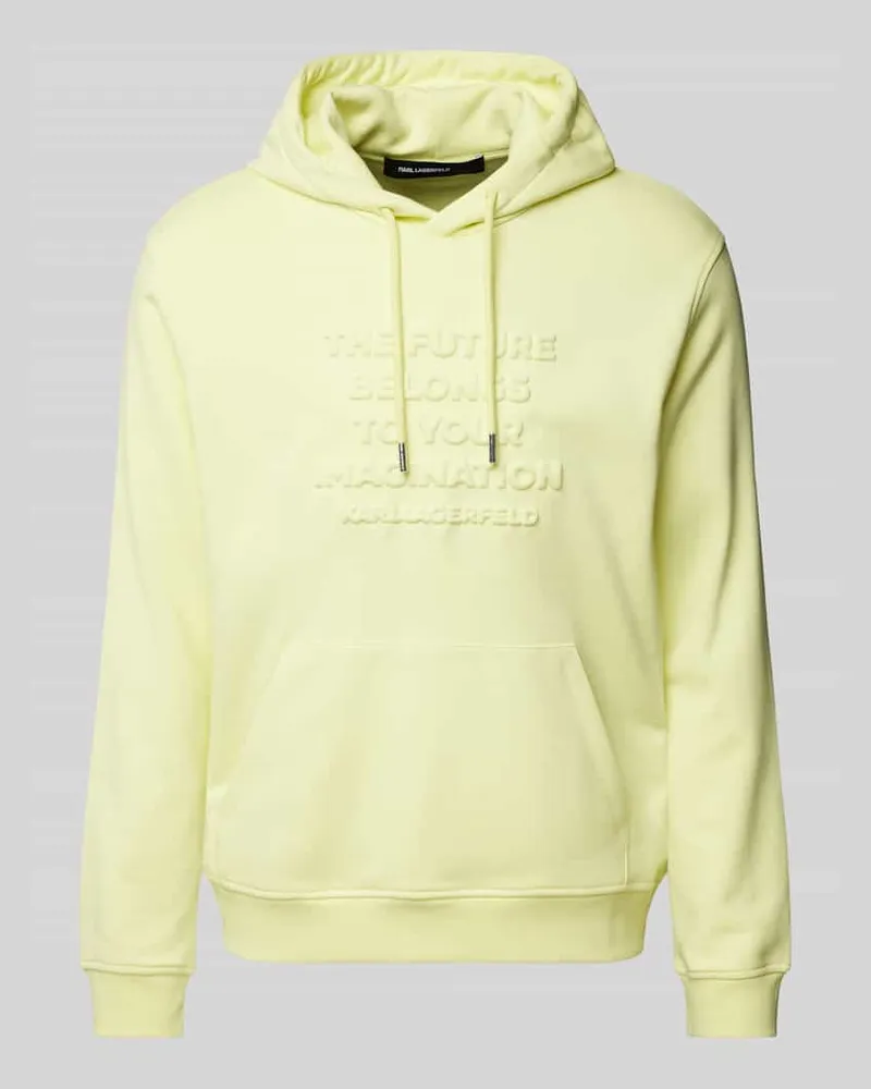 Karl Lagerfeld Hoodie mit Label-Stitching 