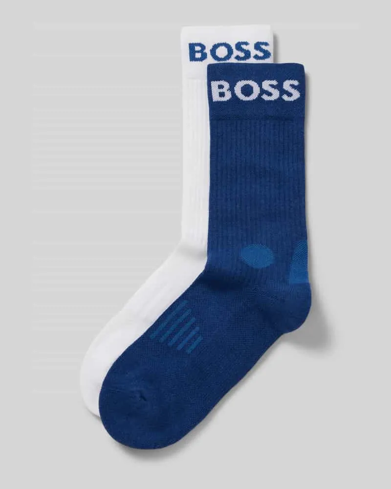 HUGO BOSS Socken mit Label-Detail im 2er-Pack 