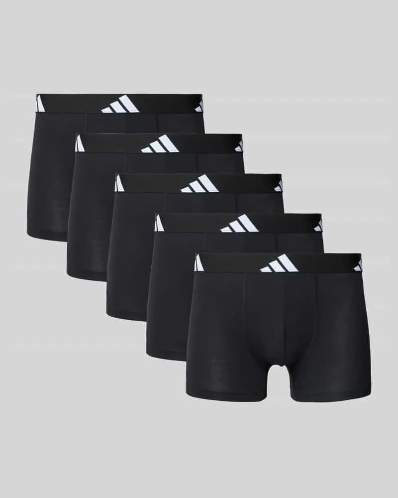 adidas Trunks mit elastischem Logo-Bund im 5er-Pack 