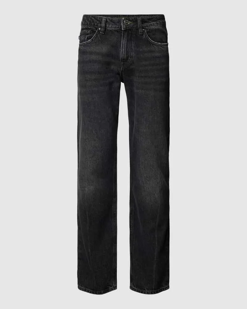 JOOP! Modern Fit Jeans mit Label-Detail Modell 'MITCH Dunkelgrau