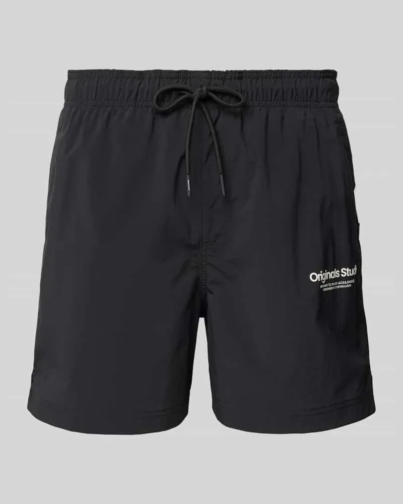 Jack & Jones Badehose mit elastischem Bund Modell 'NAXOS 