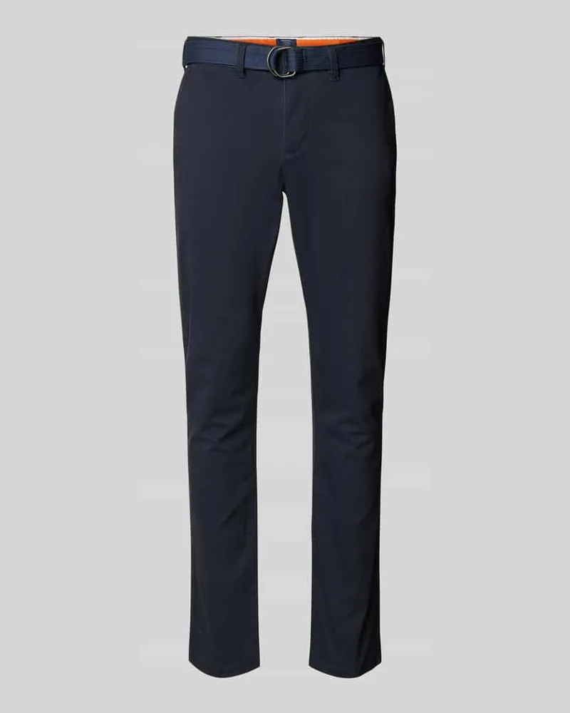 McNeal Stoffhose mit französischen Eingrifftaschen Marine