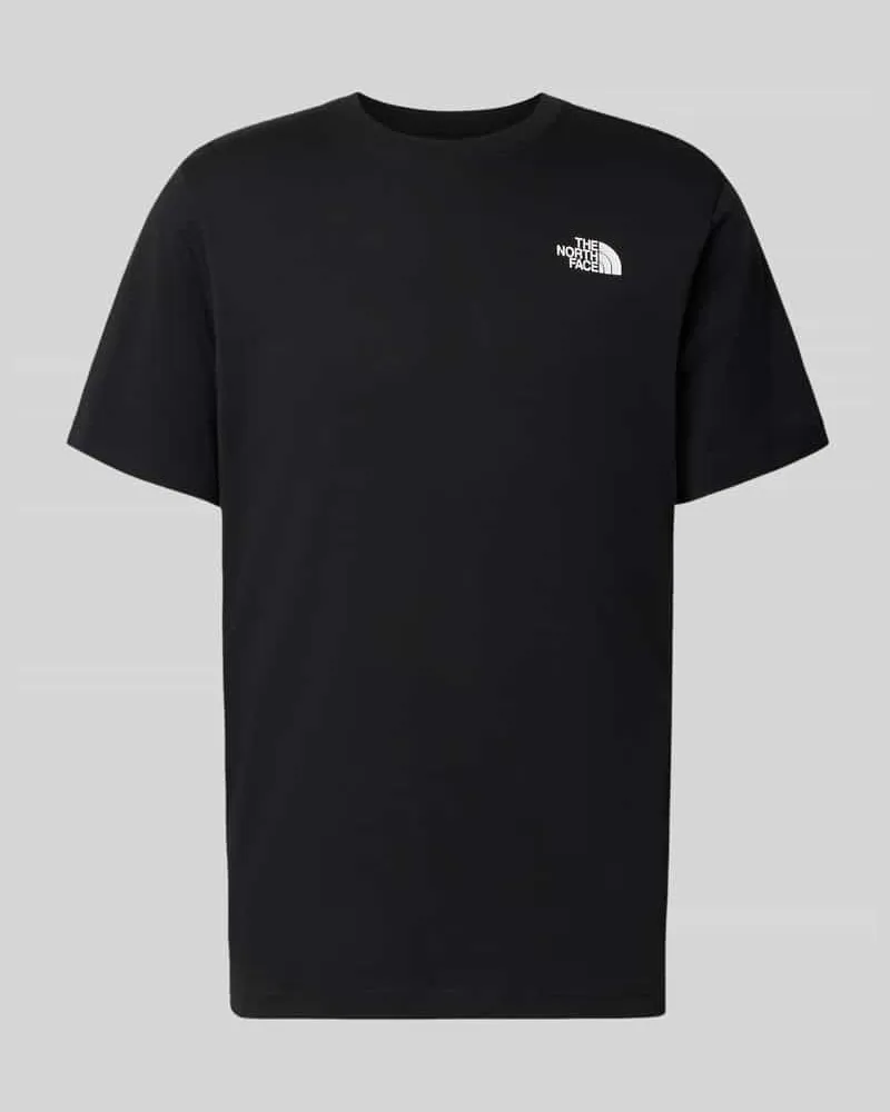 The North Face T-Shirt mit Label-Print Modell 'Evolution Black