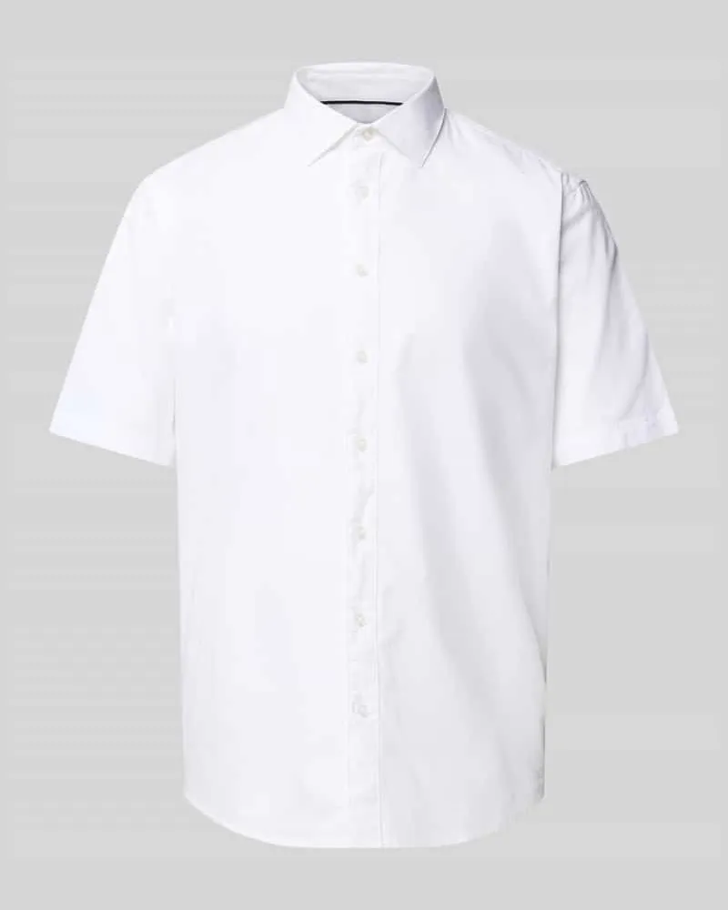 JAKE*S Casual Fit Business-Hemd mit 1/2-Arm 