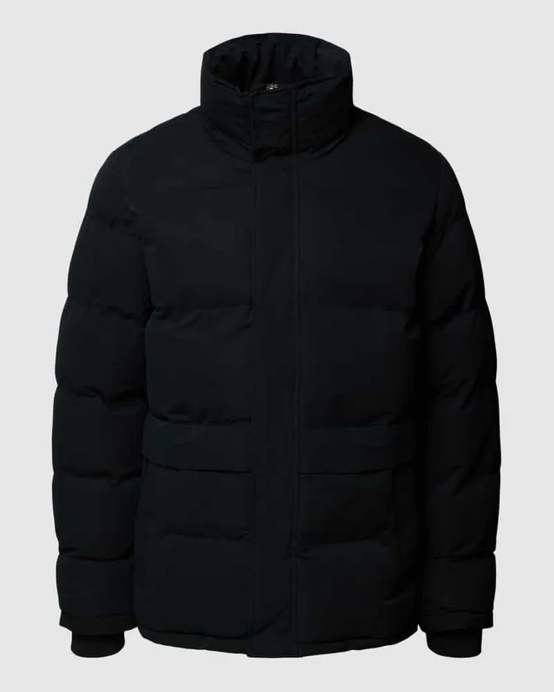 Blend Steppjacke in unifarbenem Design 