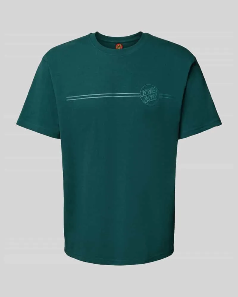 Santa Cruz T-Shirt mit Label-Print 