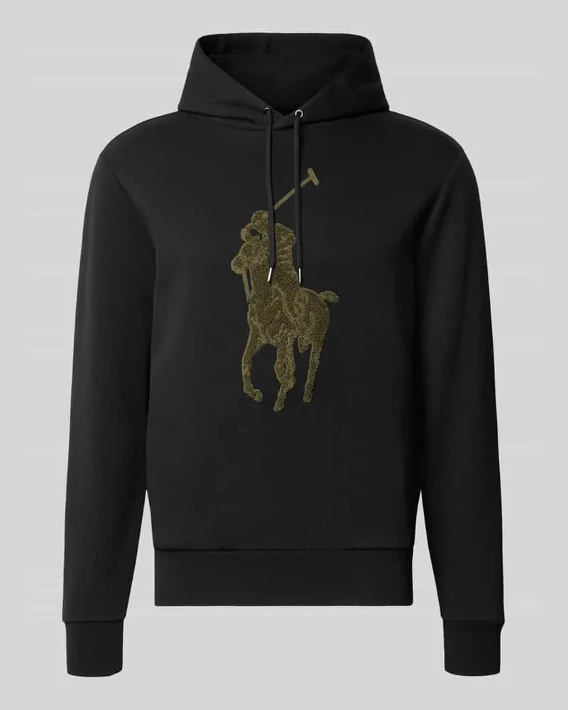 Ralph Lauren Regular Fit Hoodie aus Baumwoll-Mix Black
