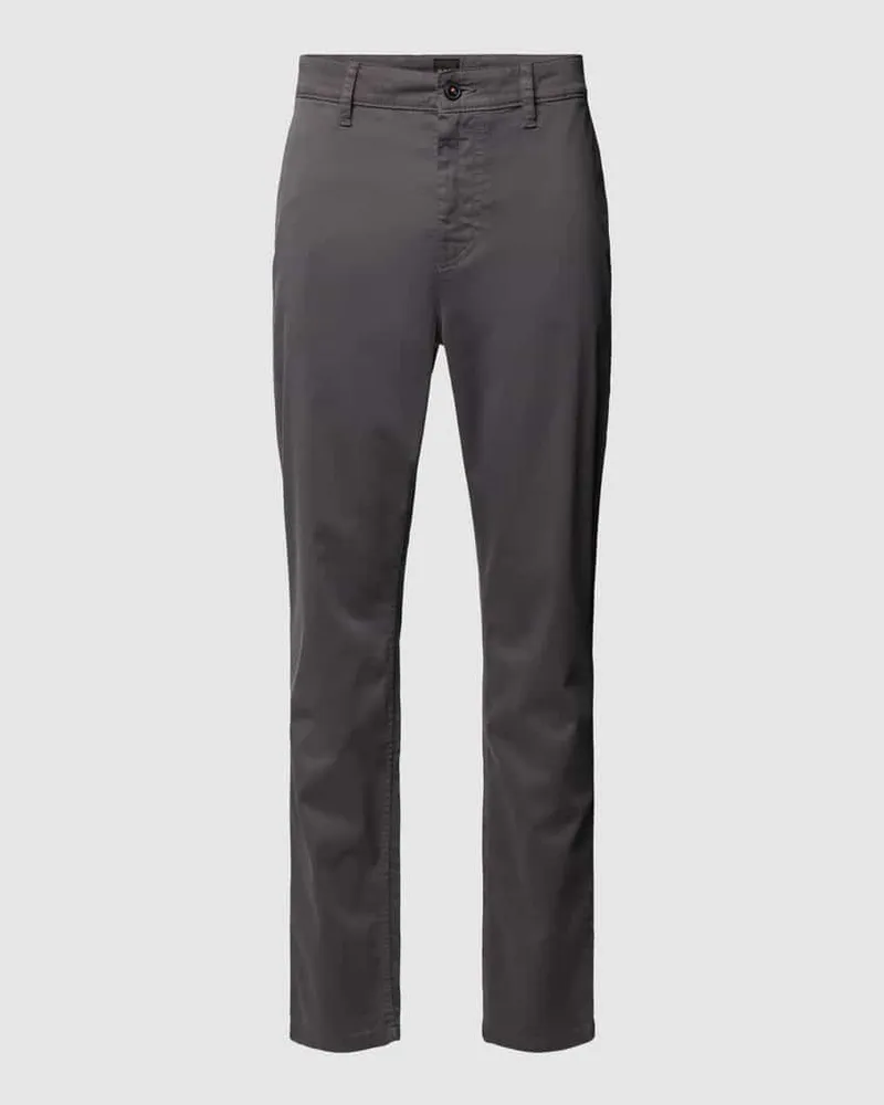 HUGO BOSS Tapered Fit Chino mit französischen Eingrifftaschen 