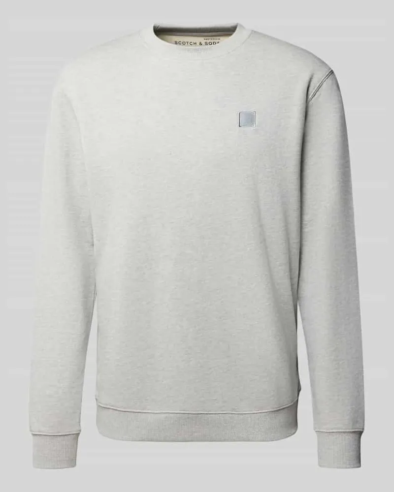 Scotch&Soda Sweatshirt mit gerippten Abschlüssen 