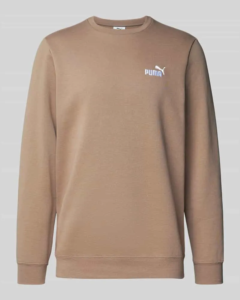 Puma Sweatshirt mit Label-Stitching 