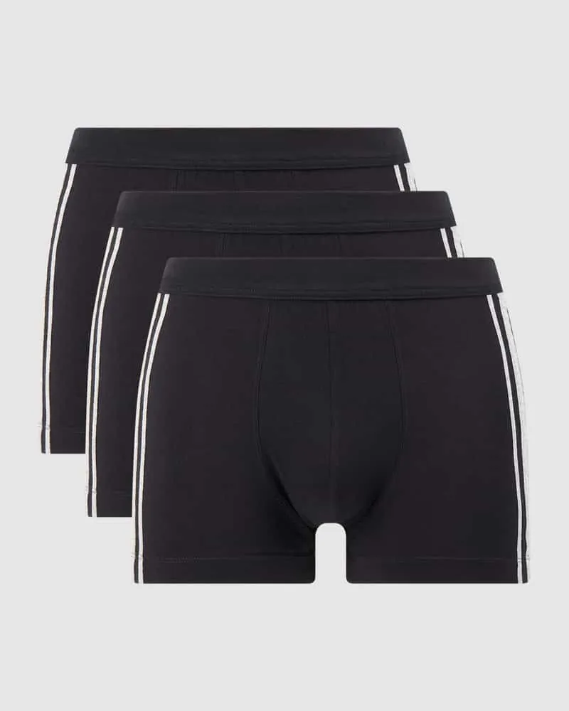 Schiesser Trunks mit Stretch-Anteil im 3er-Pack 