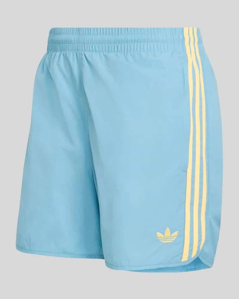 adidas Regular Fit Trainingsshorts mit Logo Stitching Tuerkis