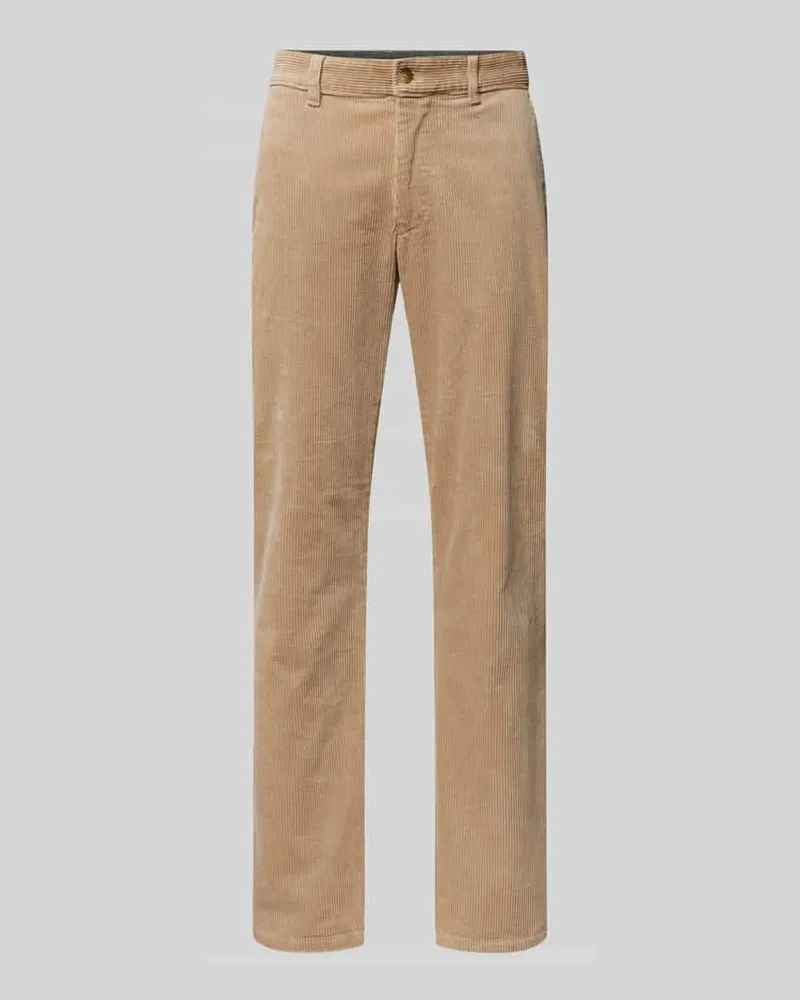 Christian Berg Regular Fit Cordhose aus Bio-Baumwolle Sand