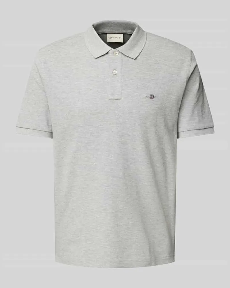 Gant Regular Fit Poloshirt mit Label-Stitching 