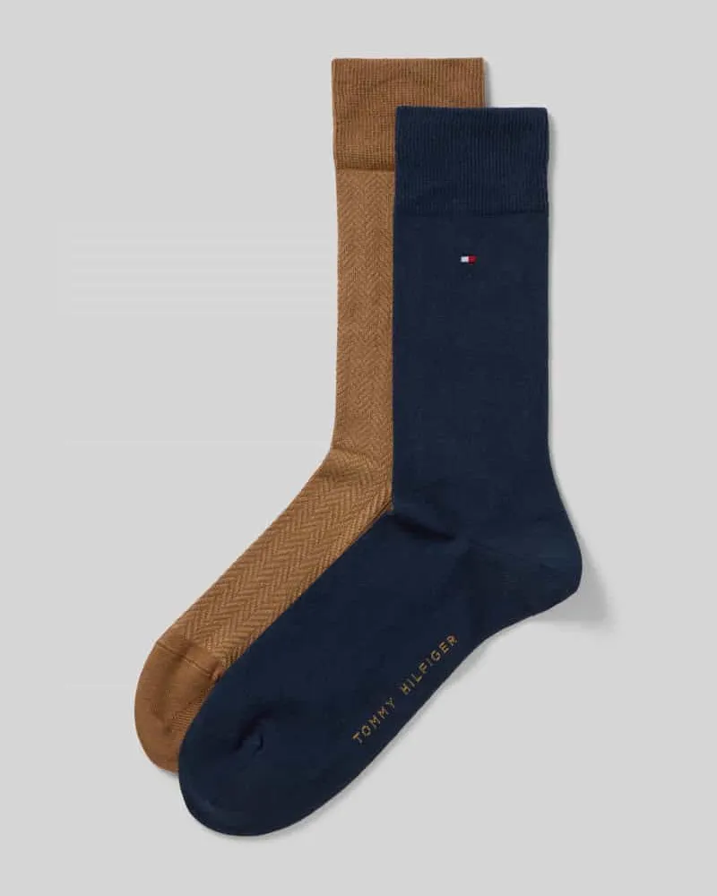 Tommy Hilfiger Strümpfe aus Baumwoll-Mix im 2er-Pack 