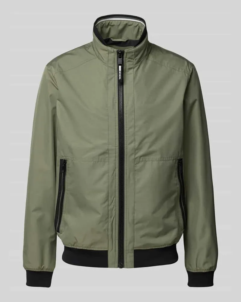 McNeal Jacke mit Stehkragen Oliv