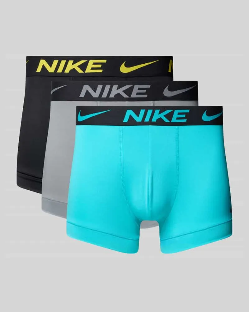 Nike Dri-Fit Trunks mit elastischem Label-Bund im 3er-Pack 