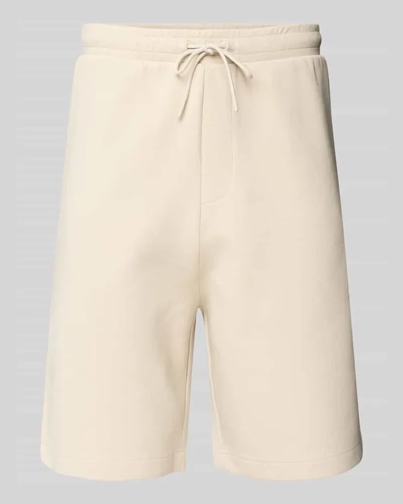 HUGO BOSS Regular Fit Sweatshorts mit elastischem Bund Modell 'Headlo 