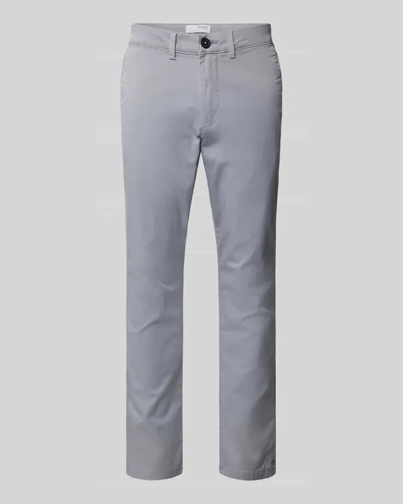 Selected Homme Slim Fit Stoffhose mit französischen Eingrifftaschen 