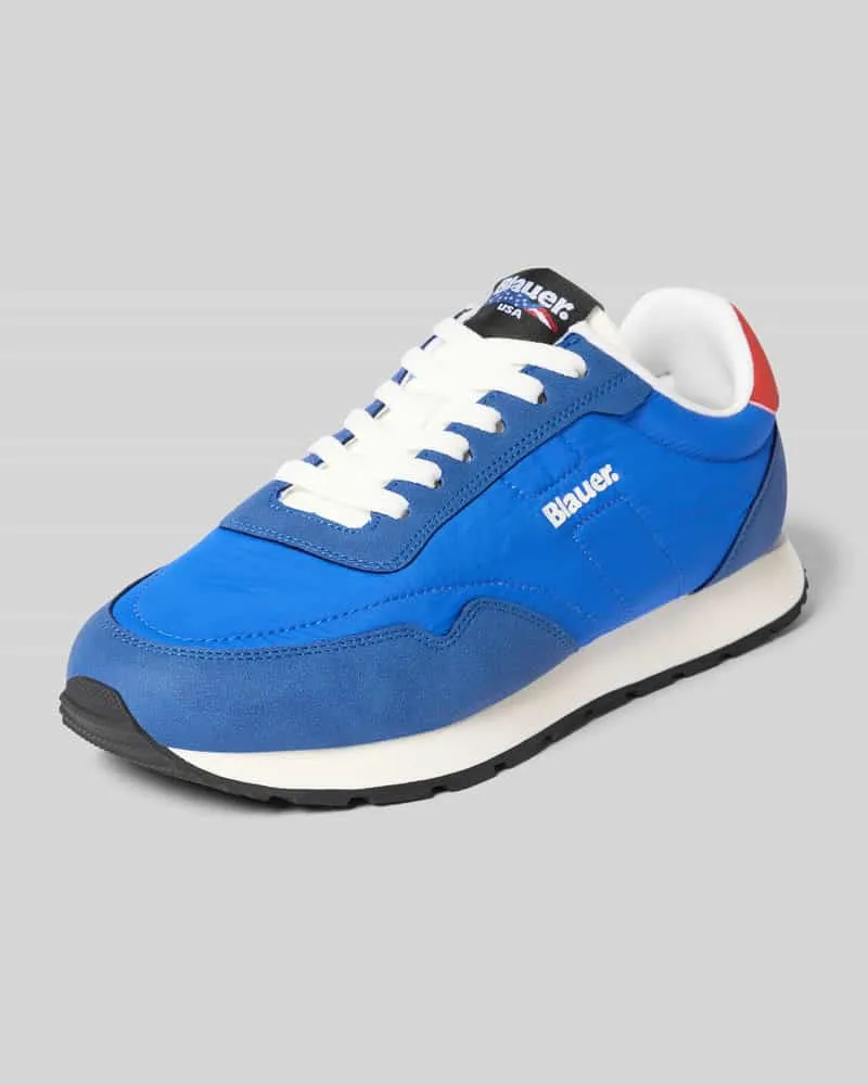 Blauer Sneaker mit Logo-Detail Modell 'Falcon Royal