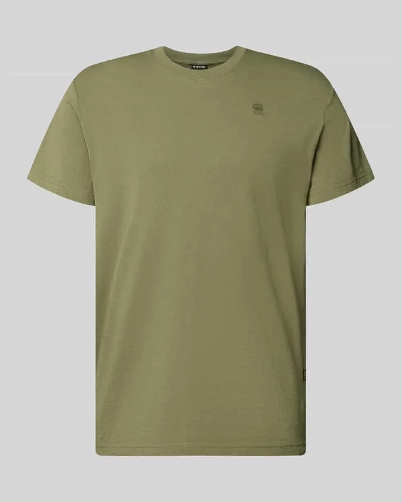 G-STAR RAW T-Shirt aus Baumwolle Oliv