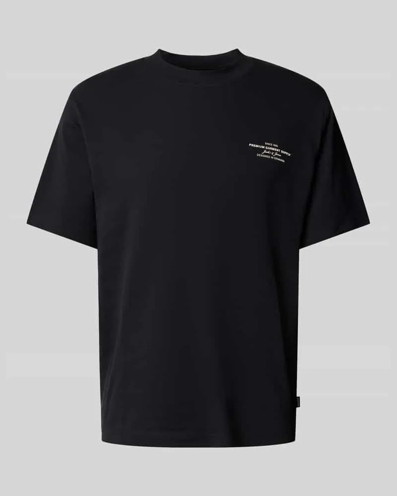 Jack & Jones T-Shirt mit Label-Print Modell 'LACHAD 