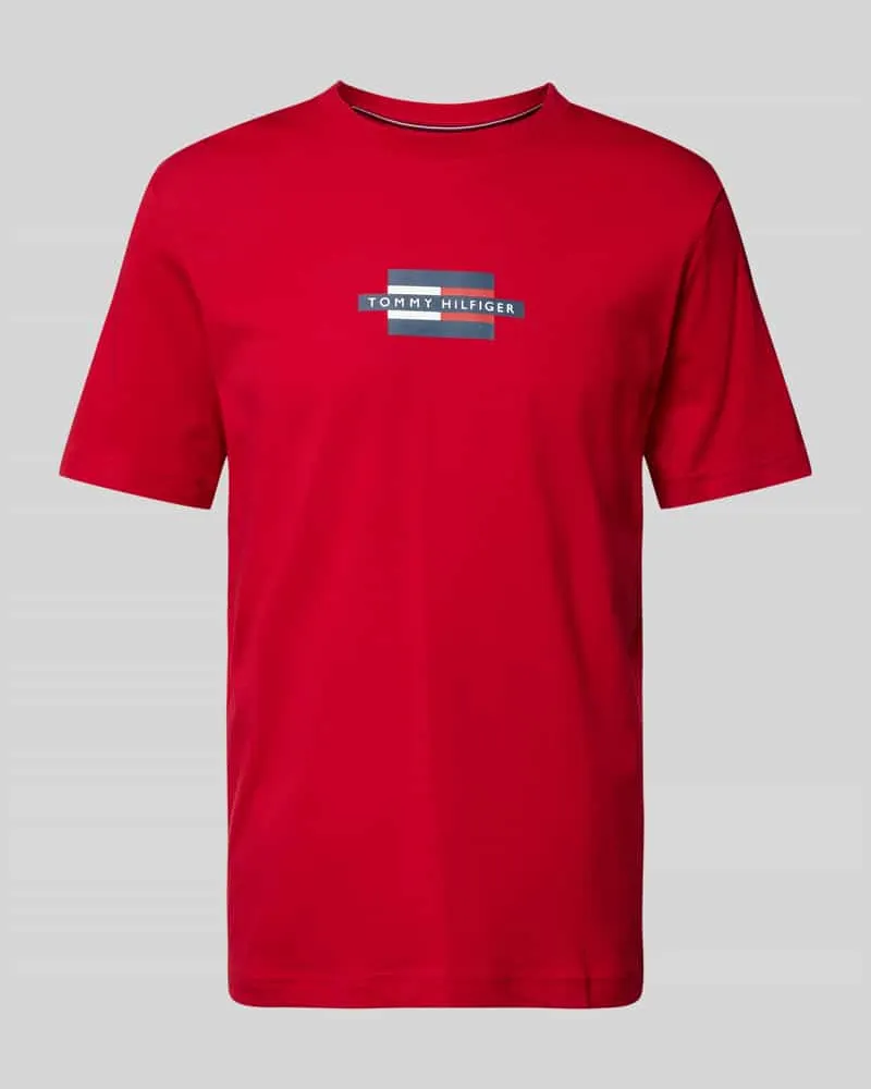 Tommy Hilfiger Regular Fit T-Shirt aus reiner Baumwolle 