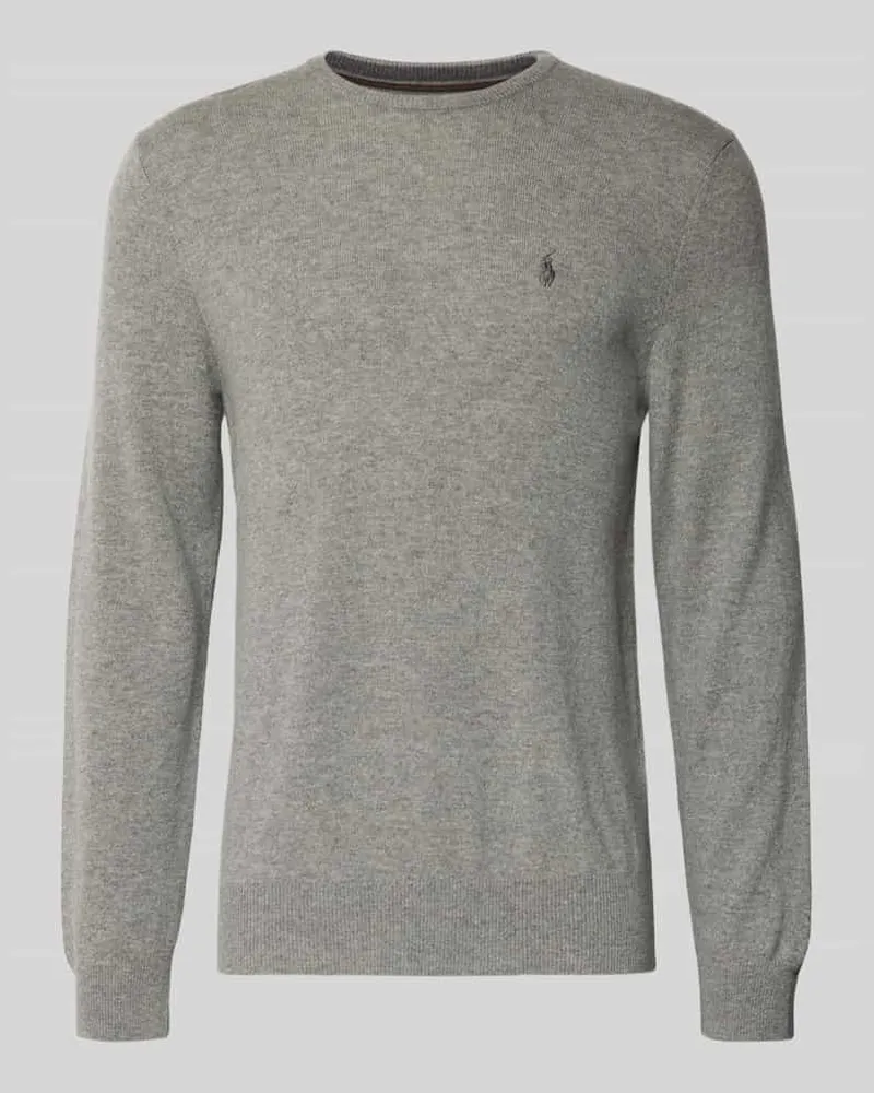 Ralph Lauren Strickpullover mit gerippten Abschlüssen 