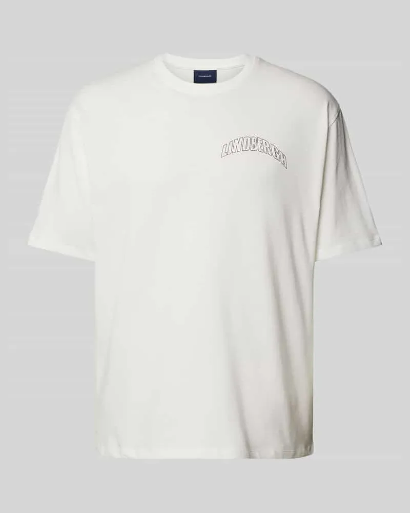 Lindbergh Oversized T-Shirt mit Label-Print 