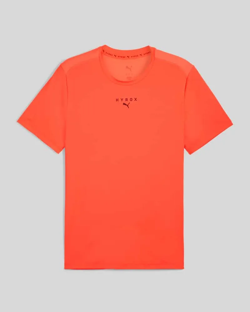 Puma PUMA x HYROX - Regular Fit T-Shirt aus Cloudspun-Material Neon