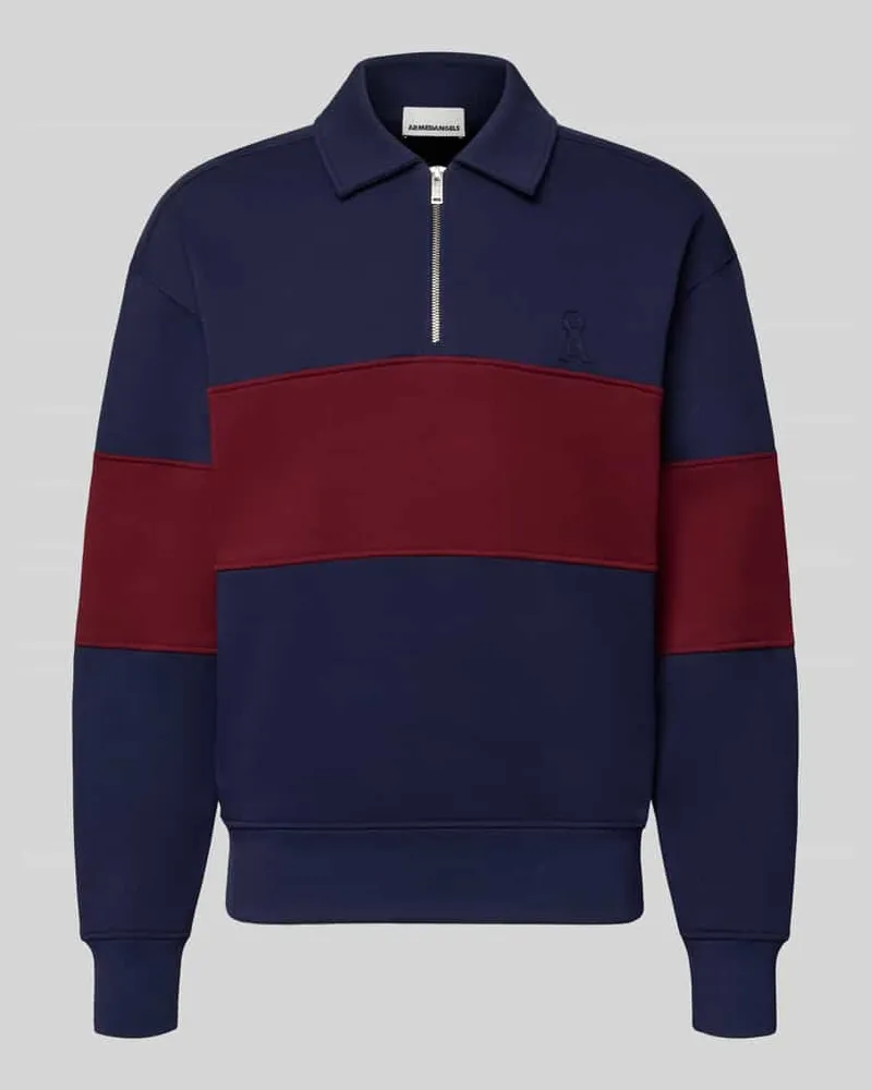 Armedangels Relaxed Fit Sweatshirt aus reiner Baumwolle Marine