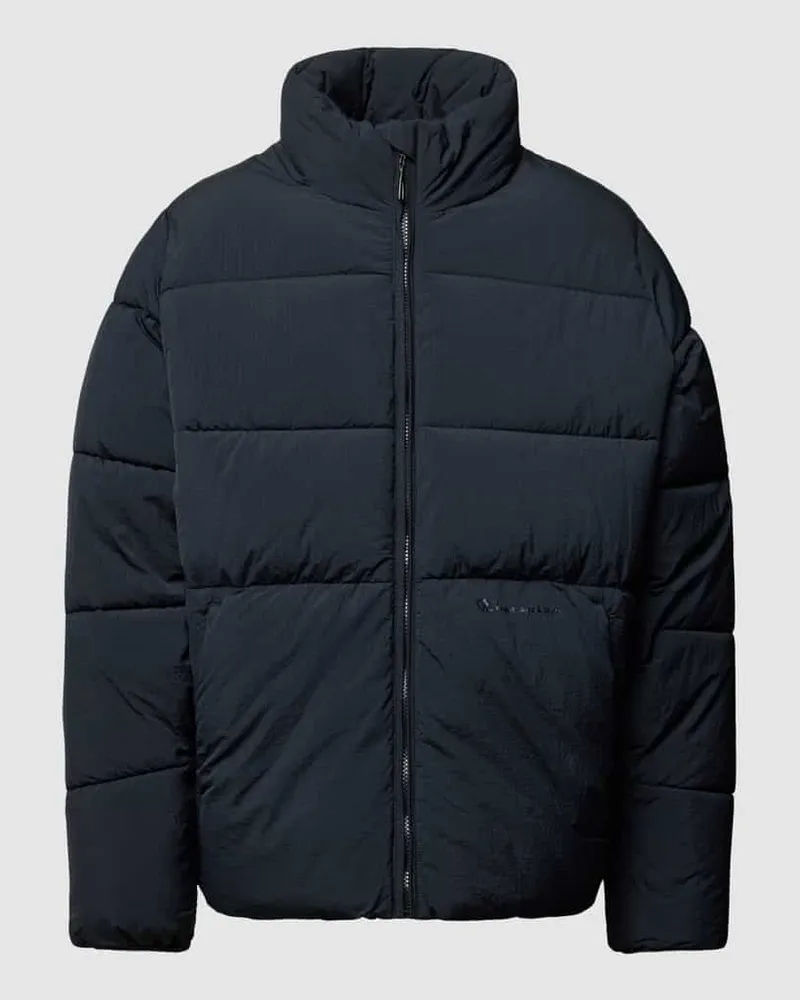 Champion Steppjacke mit Label-Print Black